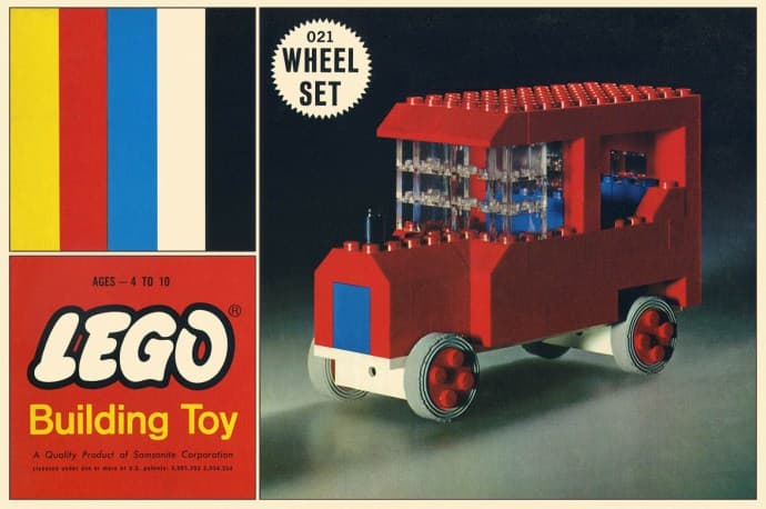 Wheel Set LEGO set (#021-1, 1966)