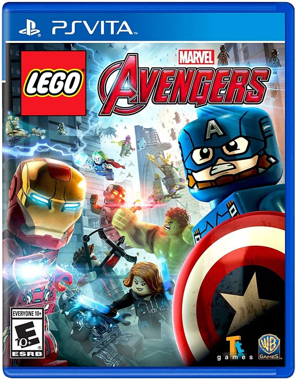 Marvel Avengers - PS Vita‎ LEGO Video Games and Accessories set (#1000565765-1, 2016)