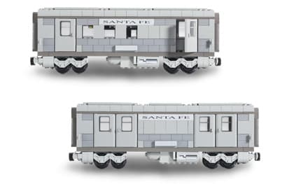 Santa Fe Cars - Set I (mail or baggage car) LEGO set (#10025-1)