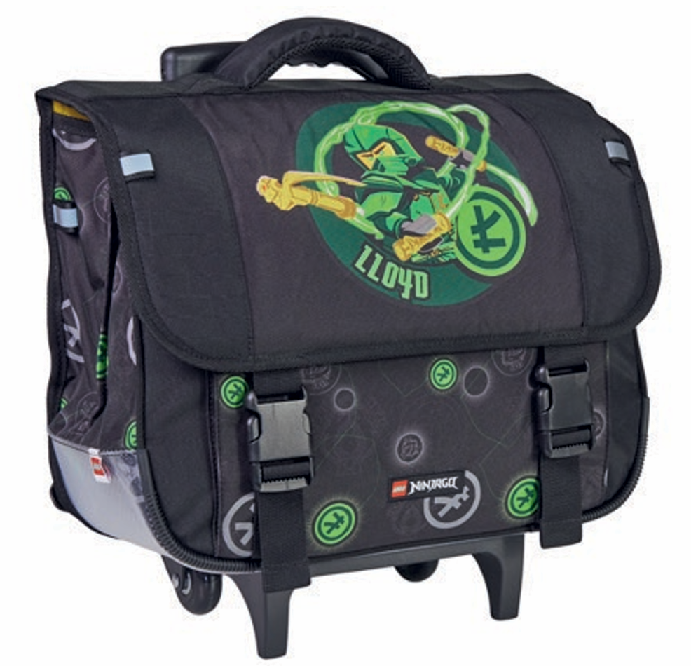 Ninjago Elemental Master Of Energy School Bag Trolley