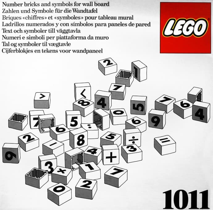 Number/Symbol Blocks LEGO set (#1011-1)