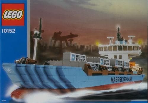 Maersk Sealand Container Ship 2004 Edition LEGO set (#10152-1, 2004)