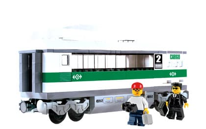 High Speed Train Car LEGO set (#10158-1)