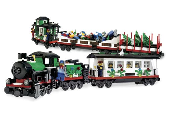Holiday Train LEGO set (#10173-1, 2006)