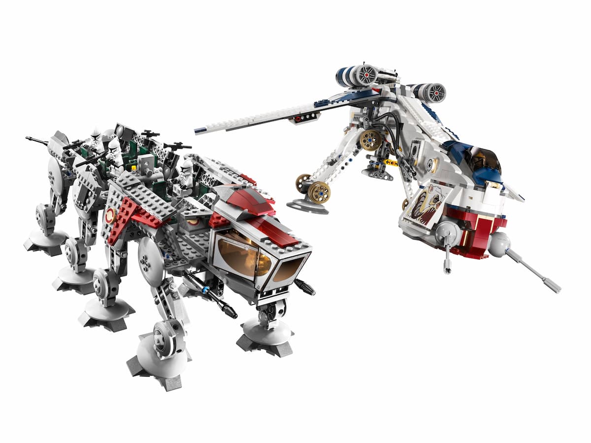 Republic Dropship with AT-OT LEGO set (#10195-1, 2009)
