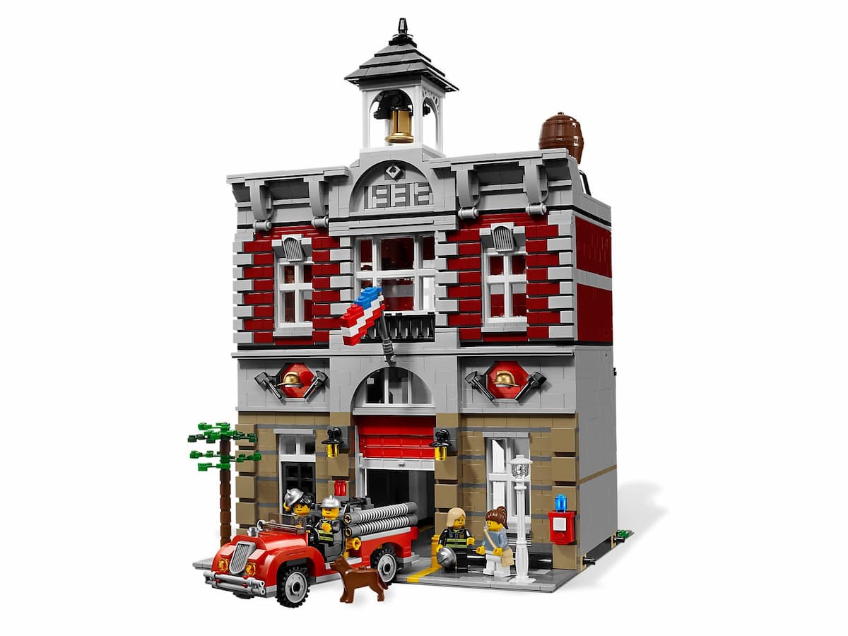 Fire Brigade LEGO set (#10197-1, 2009)
