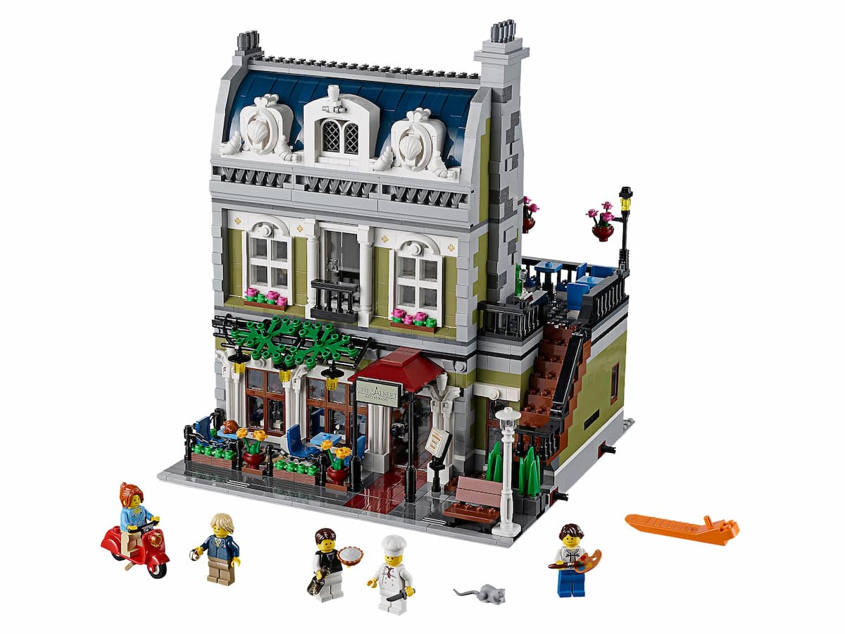 Parisian Restaurant LEGO set (#10243-1, 2014)