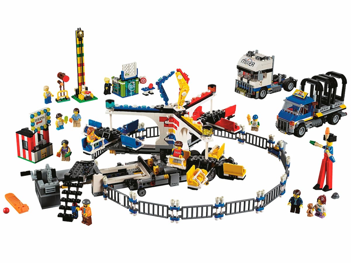 Fairground Mixer LEGO set (#10244-1, 2014)