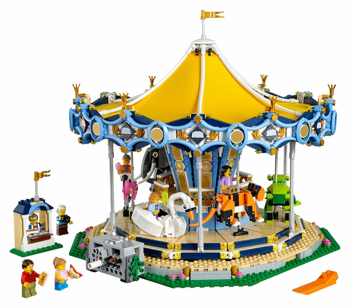 Carousel LEGO set (#10257-1, 2017)