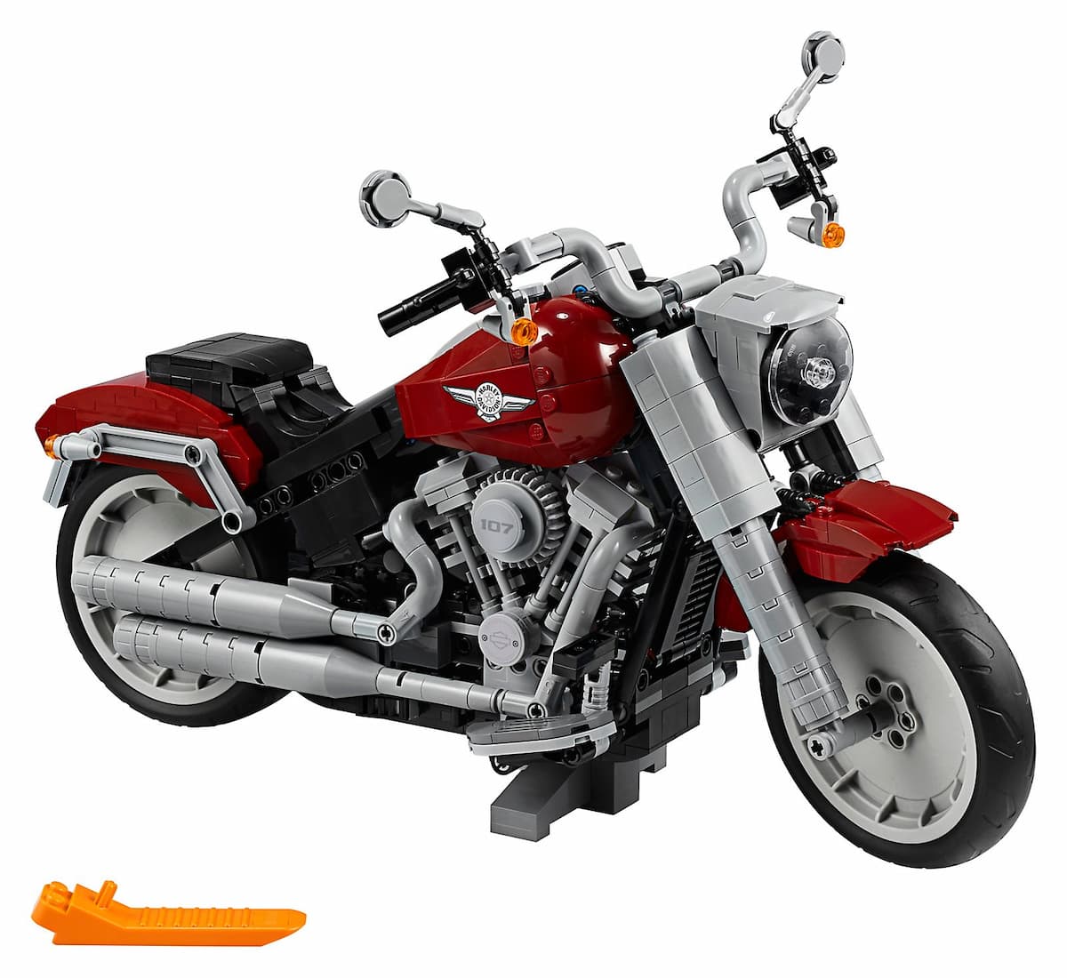 Harley-Davidson Fat Boy LEGO set (#10269-1)