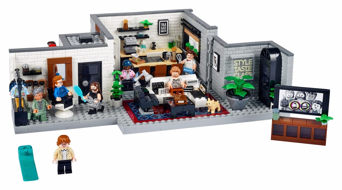 Queer Eye: The Fab 5 Loft LEGO set (#10291-1, 2021)