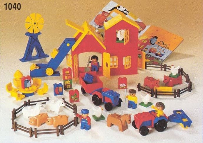 Farm (with Picture Book) LEGO set (#1040-1)