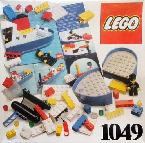 Ships LEGO set (#1049-1, 1985)