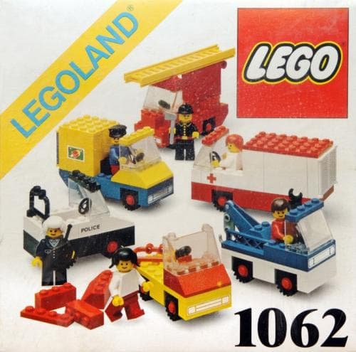 Town Vehicles LEGO set (#1062-1, 1980)