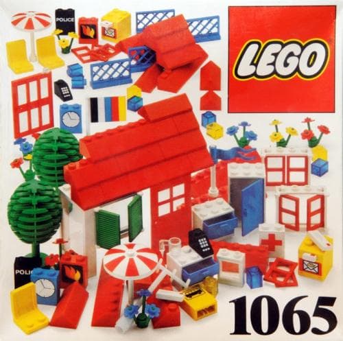 House Accessories - 182 elements LEGO set (#1065-1)
