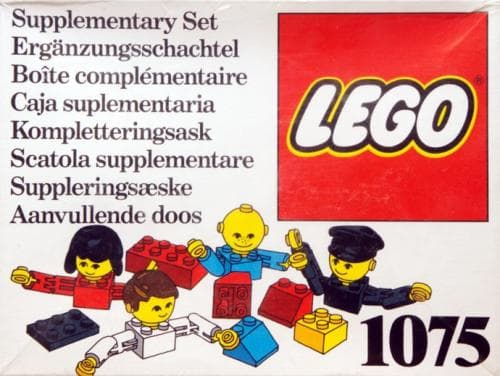 LEGO People Supplementary Set LEGO set (#1075-1, 1980)