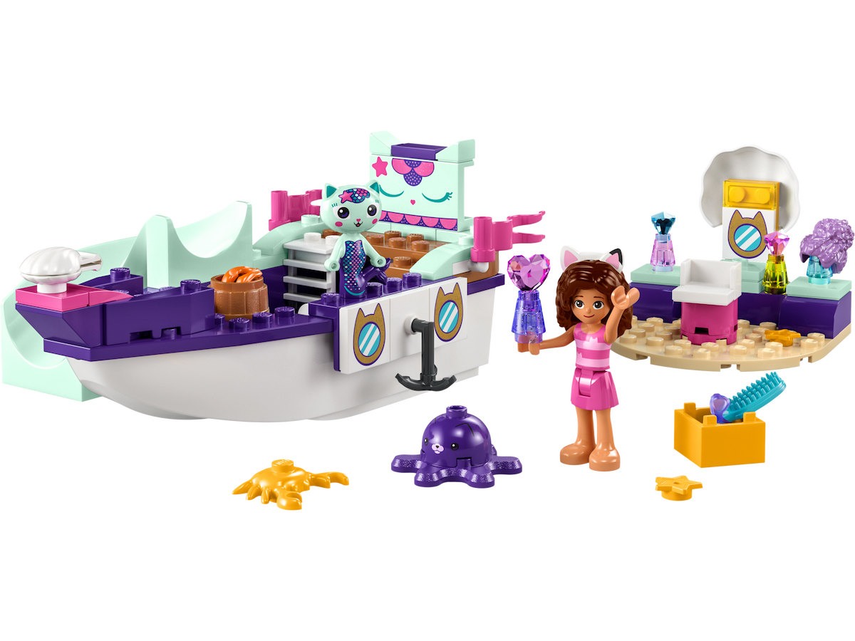 Gabby & MerCat's Ship & Spa LEGO set (#10786-1)