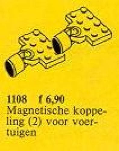 Magnetic Couplings LEGO set (#1108-1, 1977)