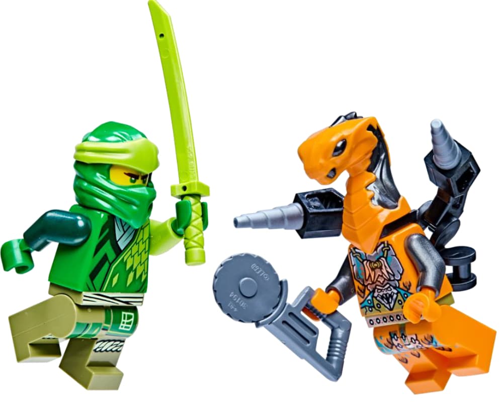 Lloyd vs. Cobra Mechanic LEGO Ninjago set (#112221-1, 2022)