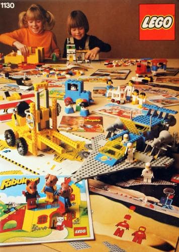 Storage Folder for Building Instructions (16 Internal Pockets)