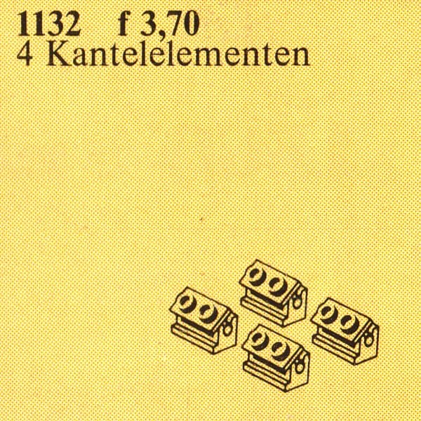 Hinges LEGO set (#1132-1, 1981)