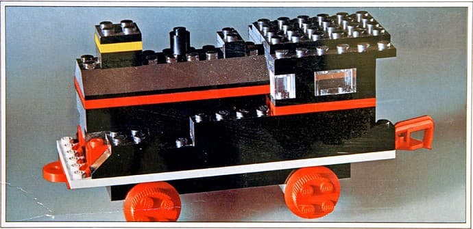 Locomotive without Motor LEGO set (#117-1, 1967)