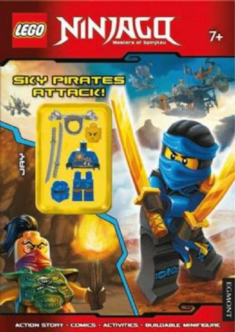 Ninjago: Sky Pirates Attack! LEGO Activity Books with LEGO Parts set (#12148079-1, 2016)