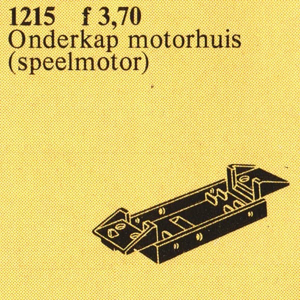Train Motor 4.5V Type II Lower Housing