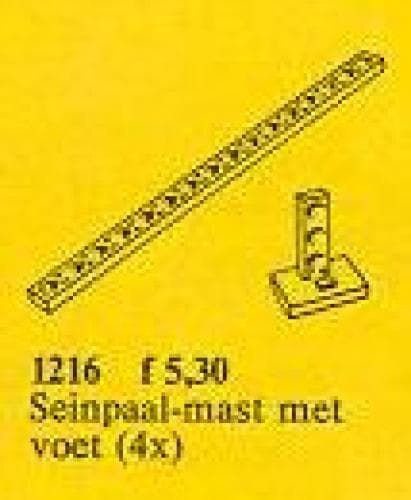 Semaphores with Feet LEGO set (#1216-1, 1982)