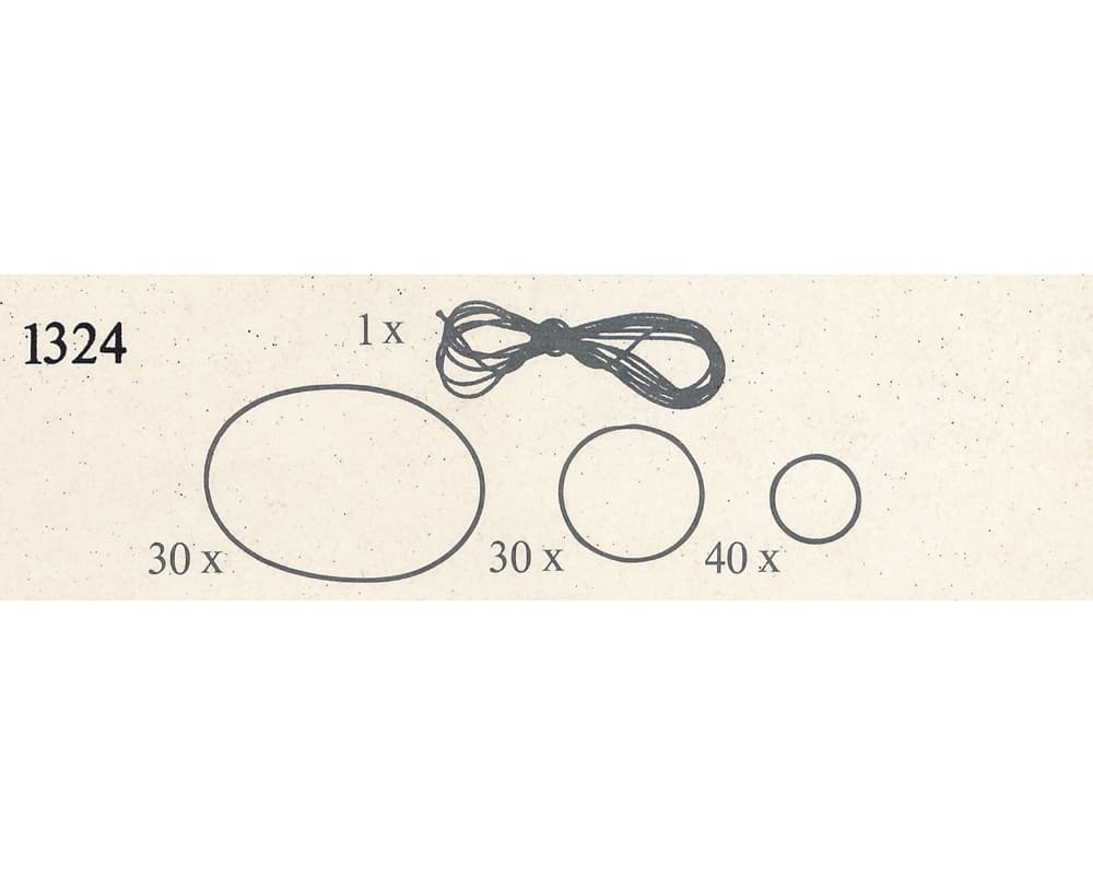 Rubber Bands and String LEGO set (#1324-1, 1985)