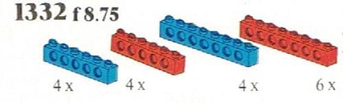 Red/Blue Beams LEGO set (#1332-1, 1985)