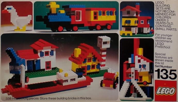 Building Set LEGO set (#135-1, 1973)
