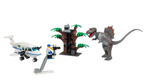 Spinosaurus Attack Studio LEGO set (#1371-1)