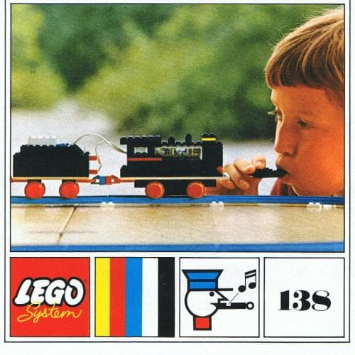 Electronic Train LEGO set (#138-1, 1969)