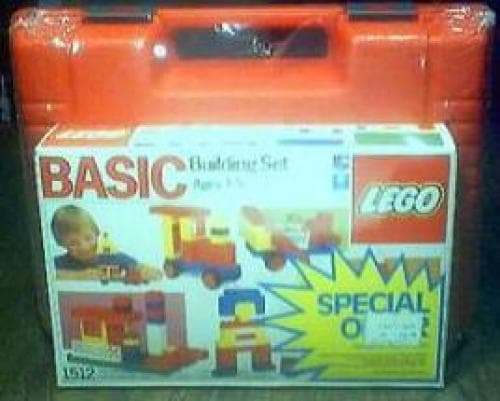 Basic Set with Storage Case LEGO set (#1512-2, 1985)