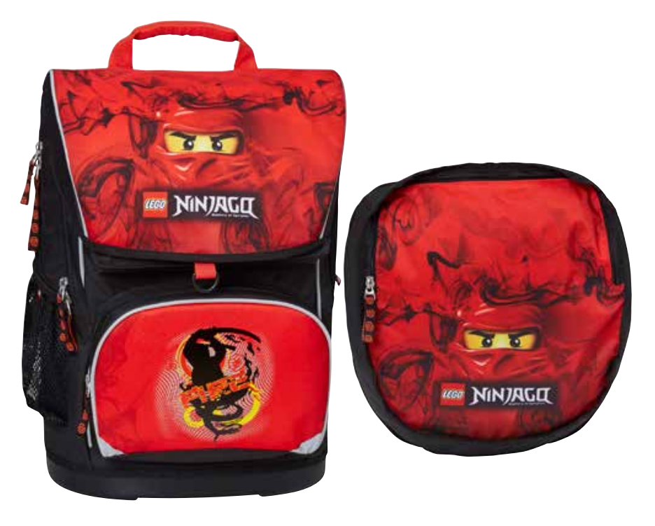 Ninjago Kai Large Backpack with Gym Bag