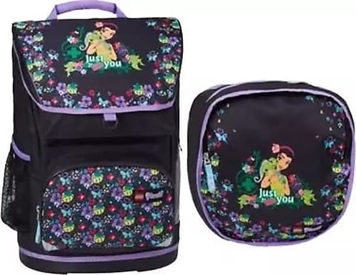 Jungle Friends Large Backpack with Gym Bag