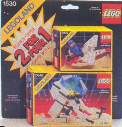 Space 2 for 1 Value Pack LEGO set (#1530-2)