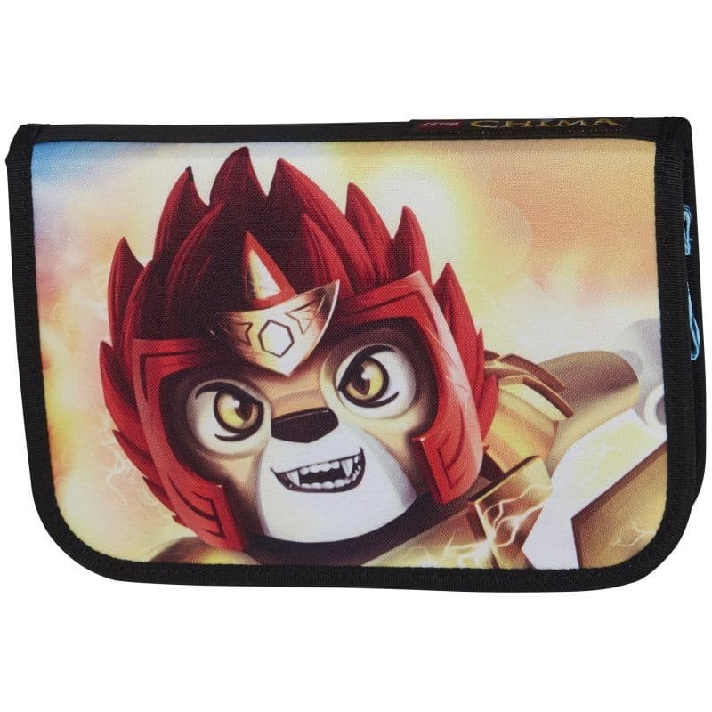 Legends of Chima Fire and Ice Pencil Case with Pencils