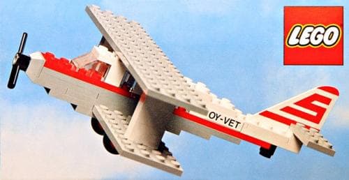 Sterling Airways Biplane LEGO set (#1555-2)