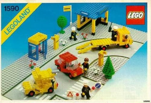 Breakdown Assistance (ANWB Version) LEGO set (#1590-2, 1982)