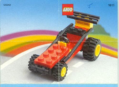 Dune Buggy LEGO Classic Town set (#1611-1, 1991)