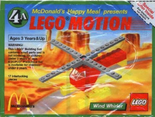 Lego Motion 4A, Wind Whirler LEGO set (#1644-1)