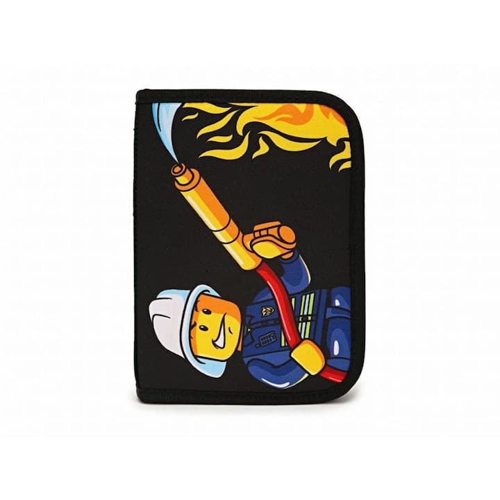 City Fire Pencil Case with Pencils