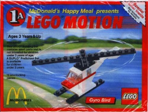 Lego Motion 1A, Gyro Bird LEGO set (#1645-1)