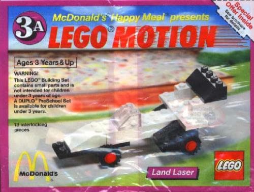 Lego Motion 3A, Land Laser LEGO set (#1646-1)