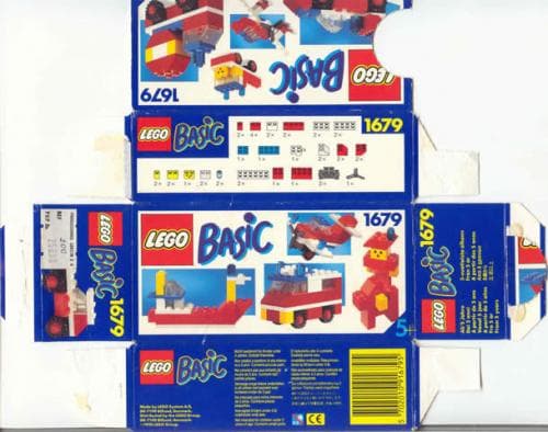 Basic Building Set LEGO set (#1679-1, 1990)