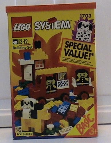 Dalmatian Station Building Set LEGO set (#1703-1, 1994)
