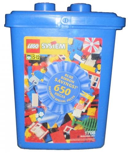 Large Bucket LEGO set (#1708-1, 1994)