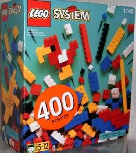 Box of Standard Bricks, 5+ LEGO set (#1743-1, 1995)